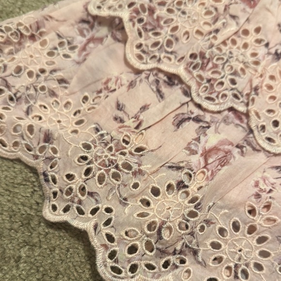 GAP Pink Tiered Bubble Mini Skort - Picture 4 of 6